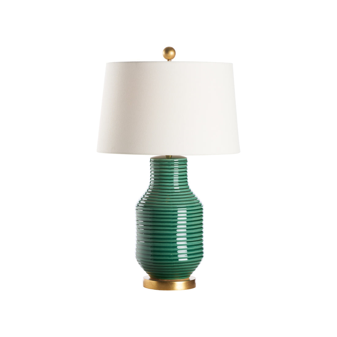 Lydia Lamp - Emerald Green