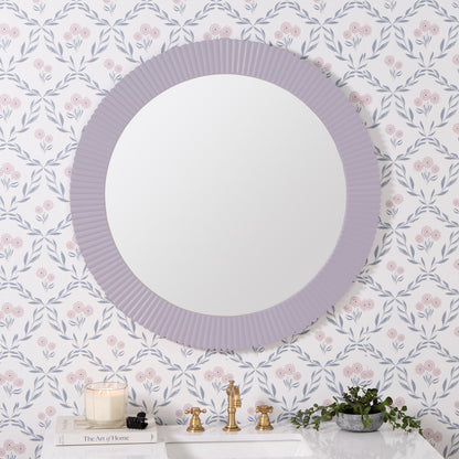 Josia French Lilac Wall Mirror