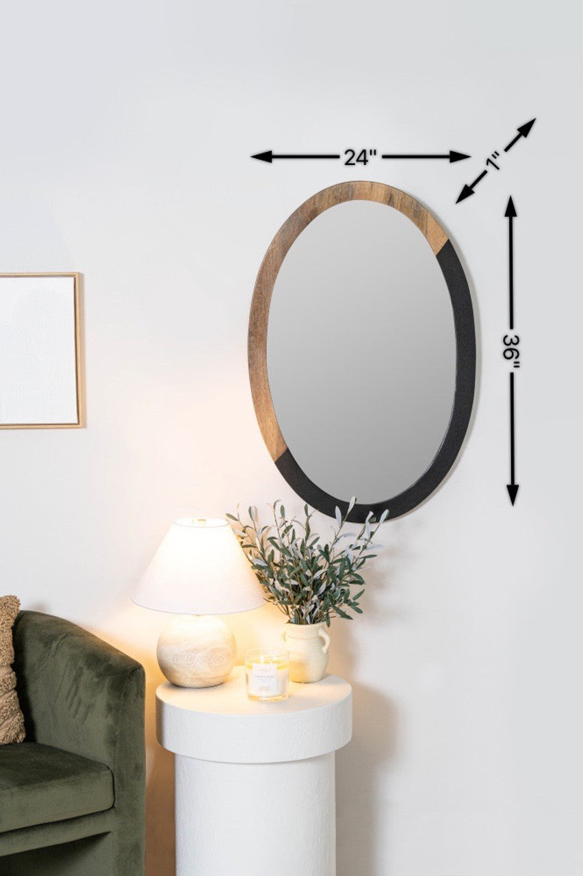 Sicily Two-Toned Wall Mirror