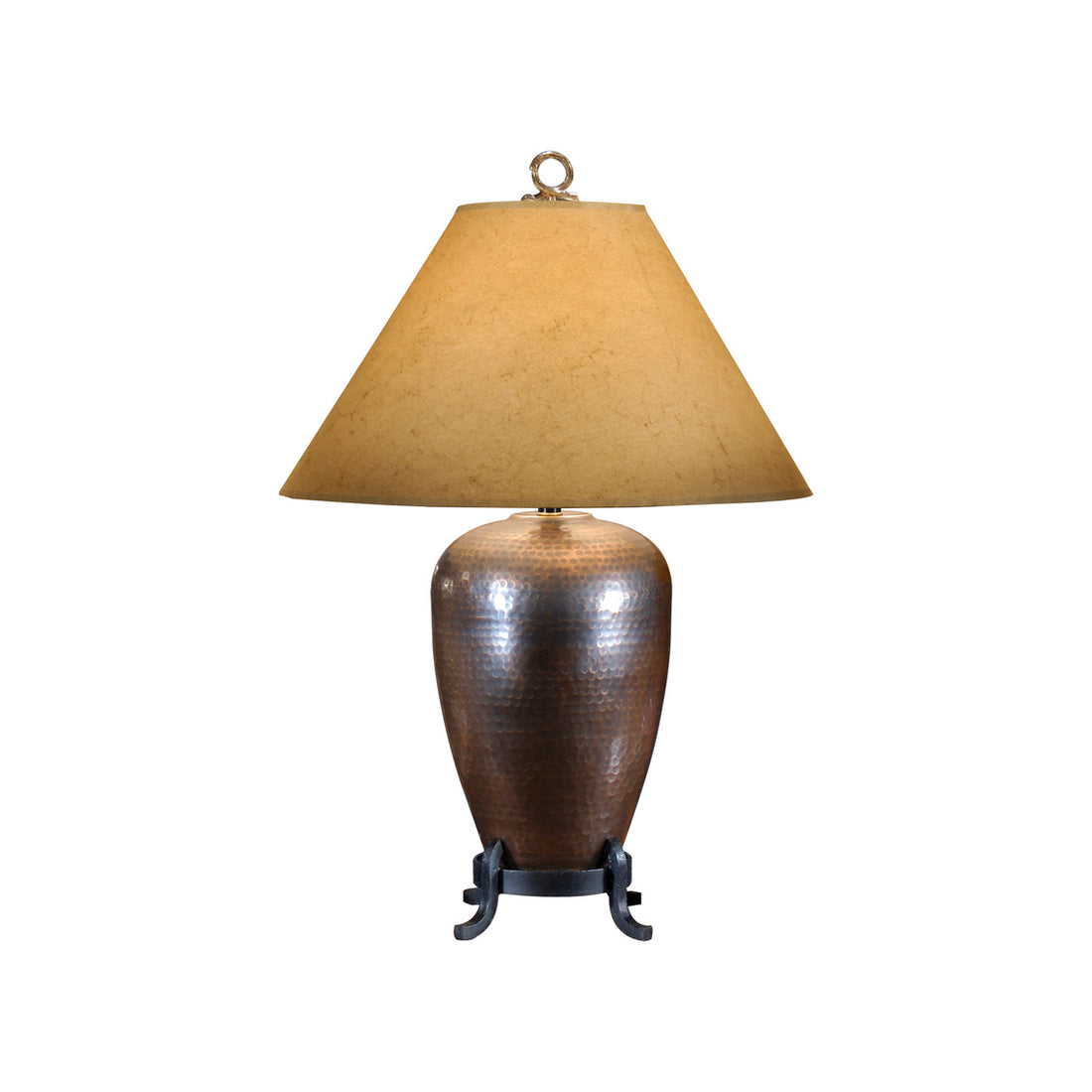 Hammered Bronze Lamp