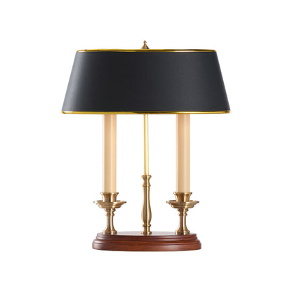 Twin Candle Desk Lamp