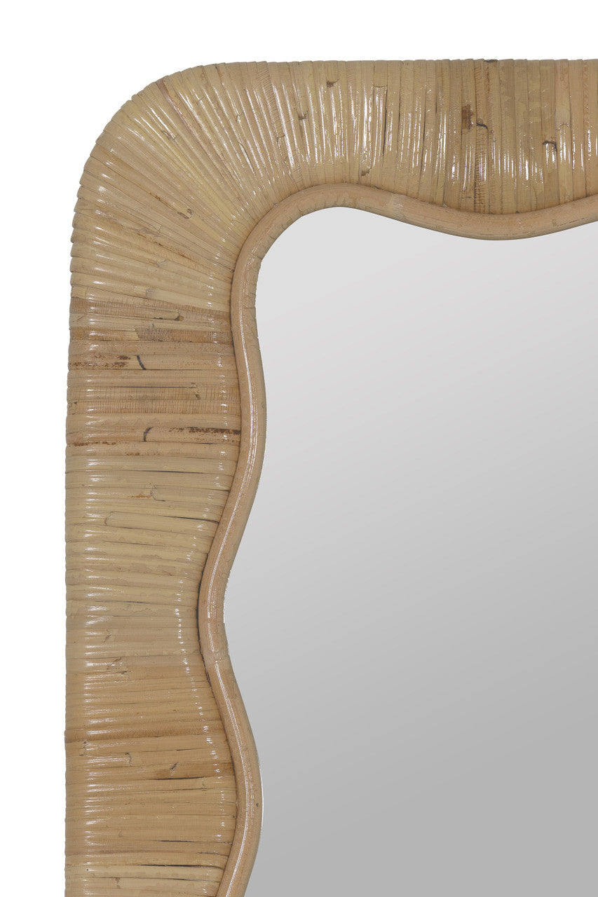 Lucy Natural Wall Mirror | Cooper Classics