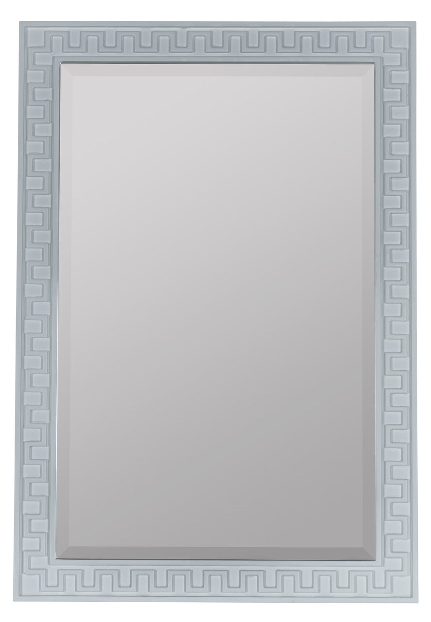 Cooper Classics X Erin Gates Brook White Wall Mirror