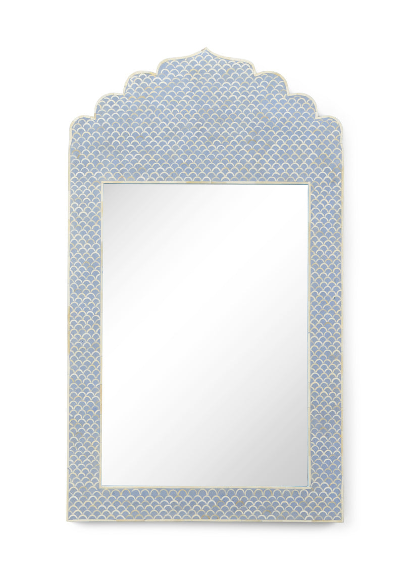 Crown Mirror - Blue