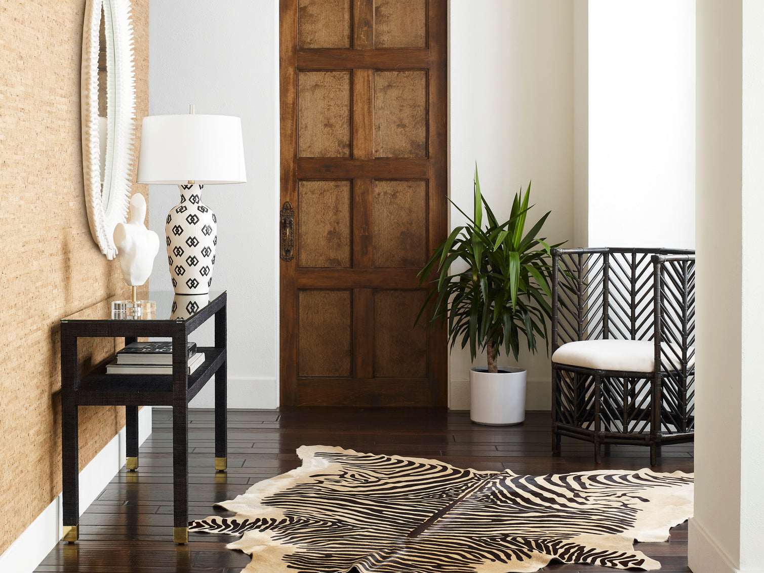Linked In Lamp - Black