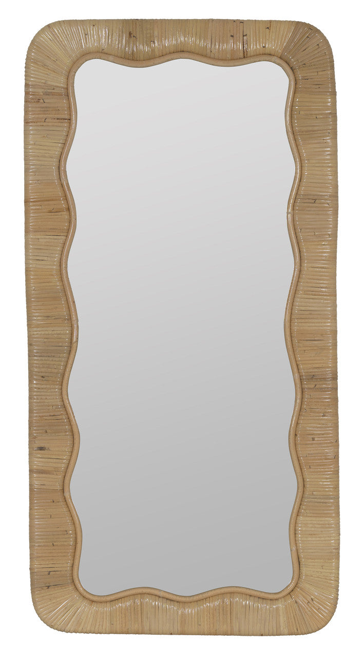 Lucy Natural Wall Mirror | Cooper Classics