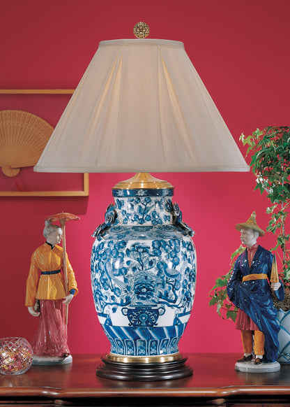 Flowers Overflowing Lamp