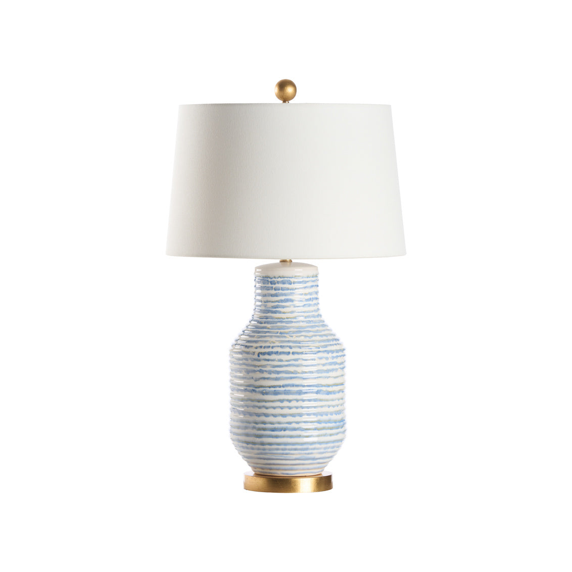 Lydia Lamp - Blue White