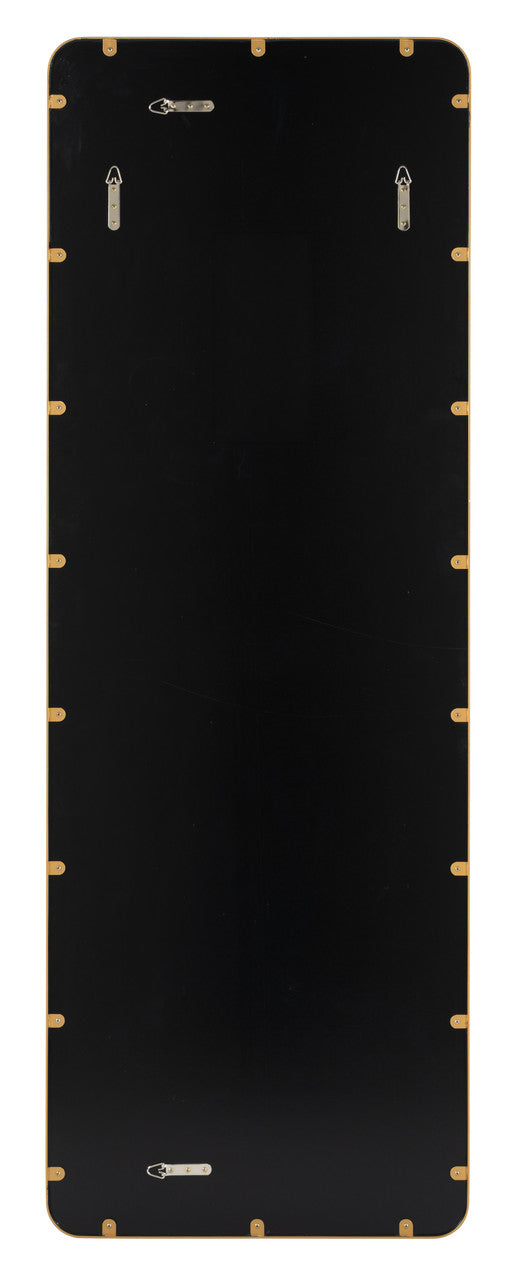 Melrose Gold Floor Mirror | Cooper Classics