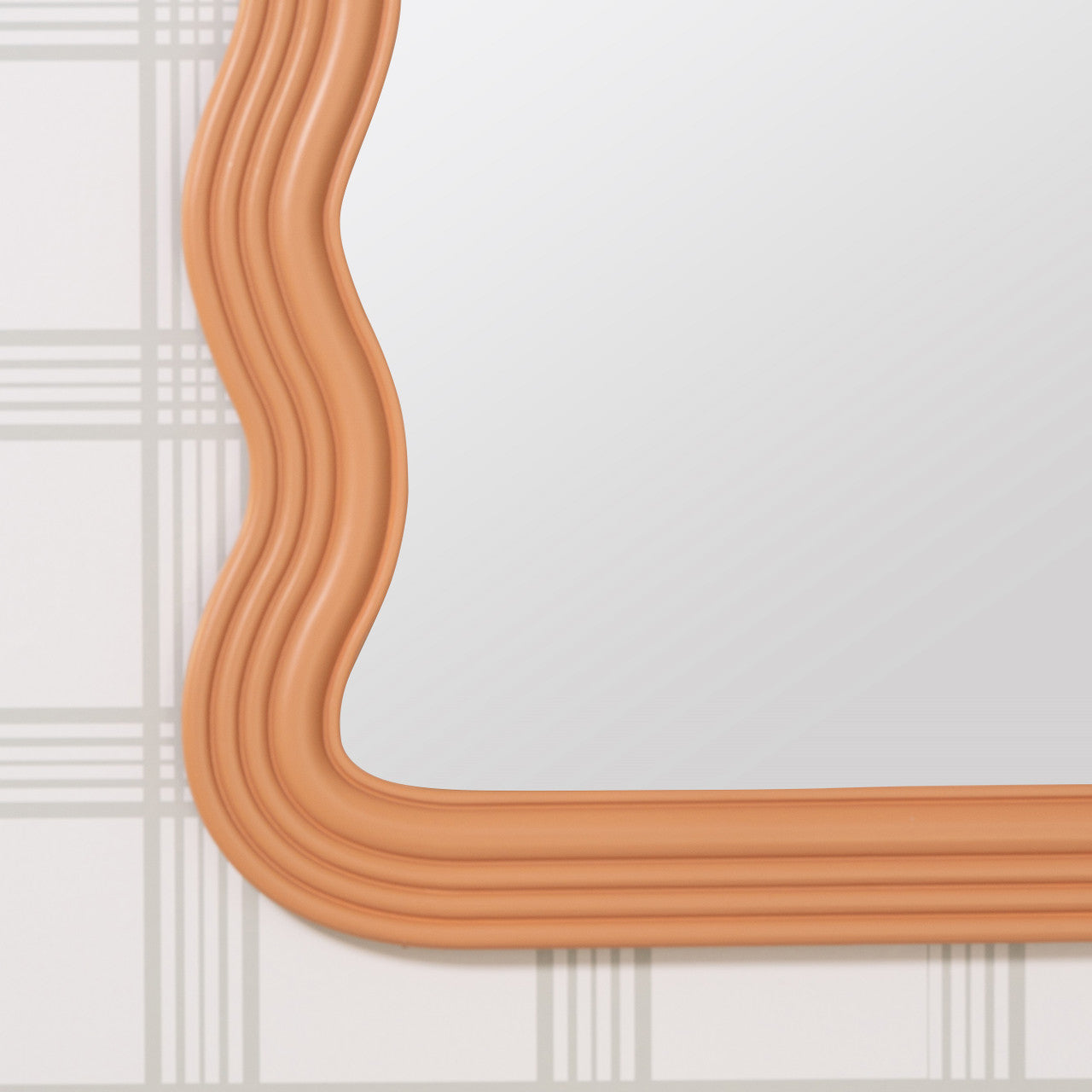 Frances Pumpkin Spice Wall Mirror
