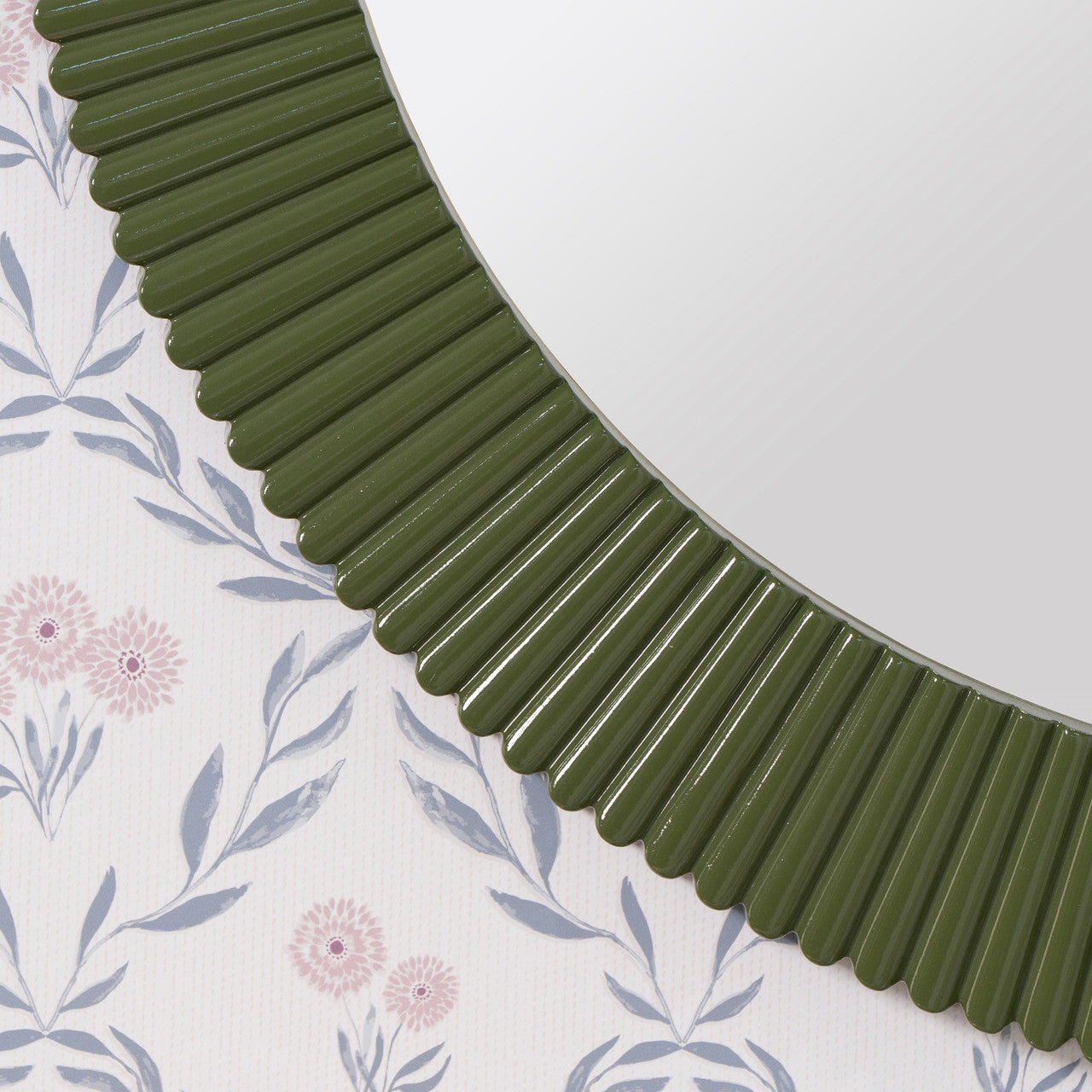 Josia Dark Forest Wall Mirror