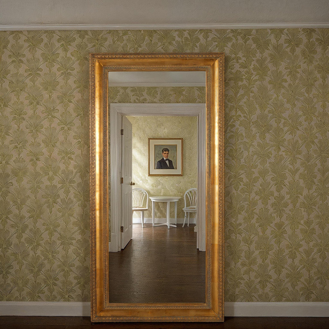 Bradley Gold Floor Mirror