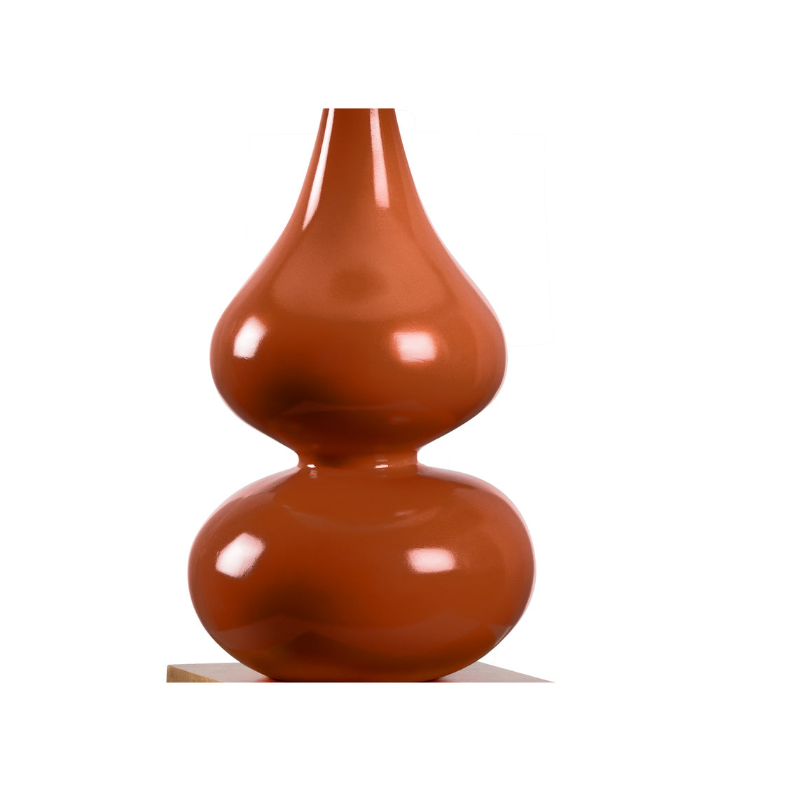 Whitney Lamp - Dark Autumn Orange