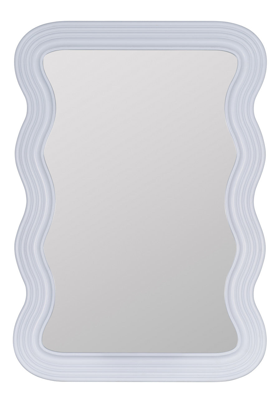 Frances White Wall Mirror - Engineered Hardwood Frame | Cooper Classics