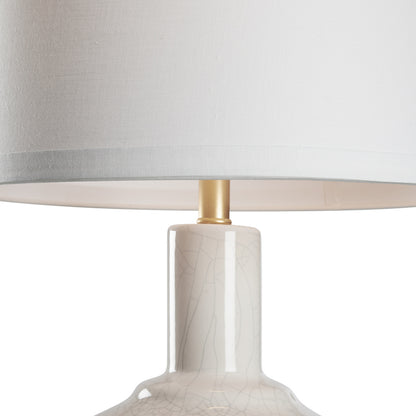 Emma Lamp- Crackled Snow