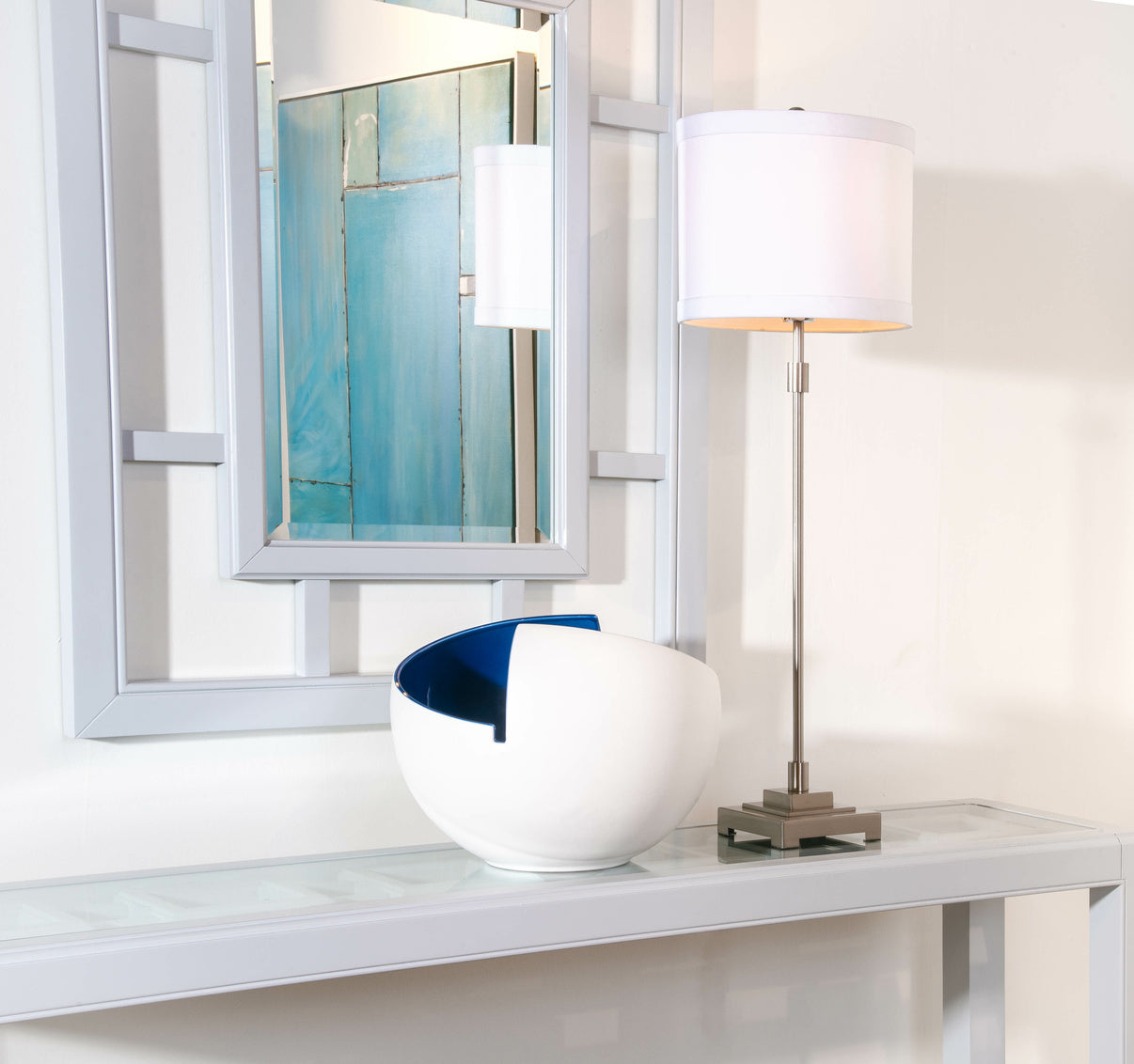 Bailey Lamp - Nickel