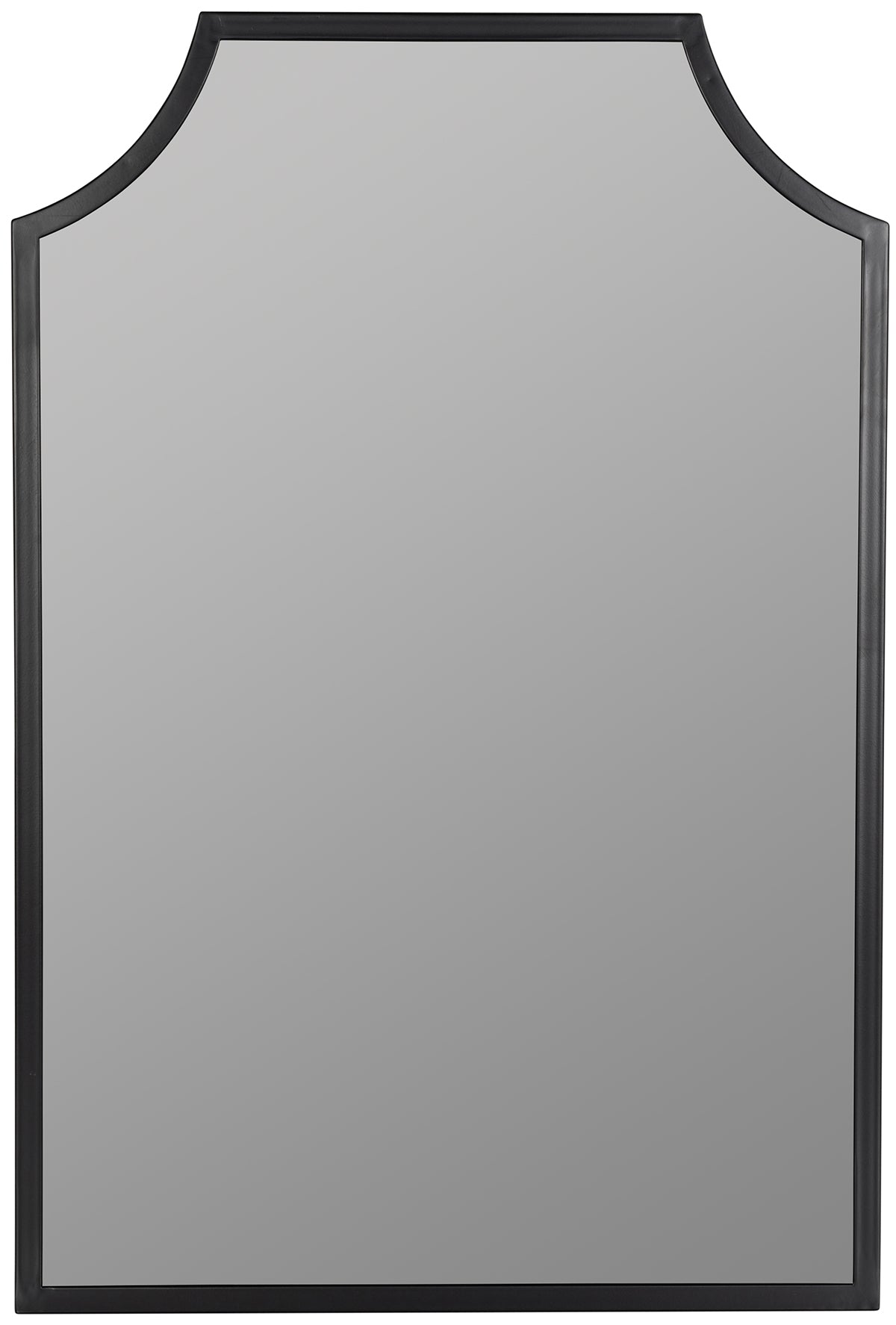 Simone Black Wall Mirror